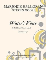 Water's Voice SATB choral sheet music cover